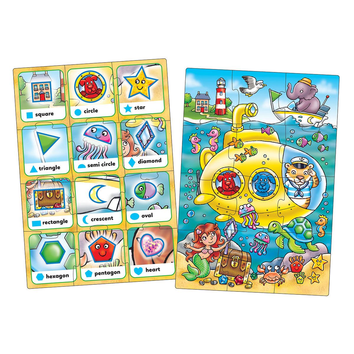 Orchard Toys Look and Find - Shape Jigsaw – ChocoLoons