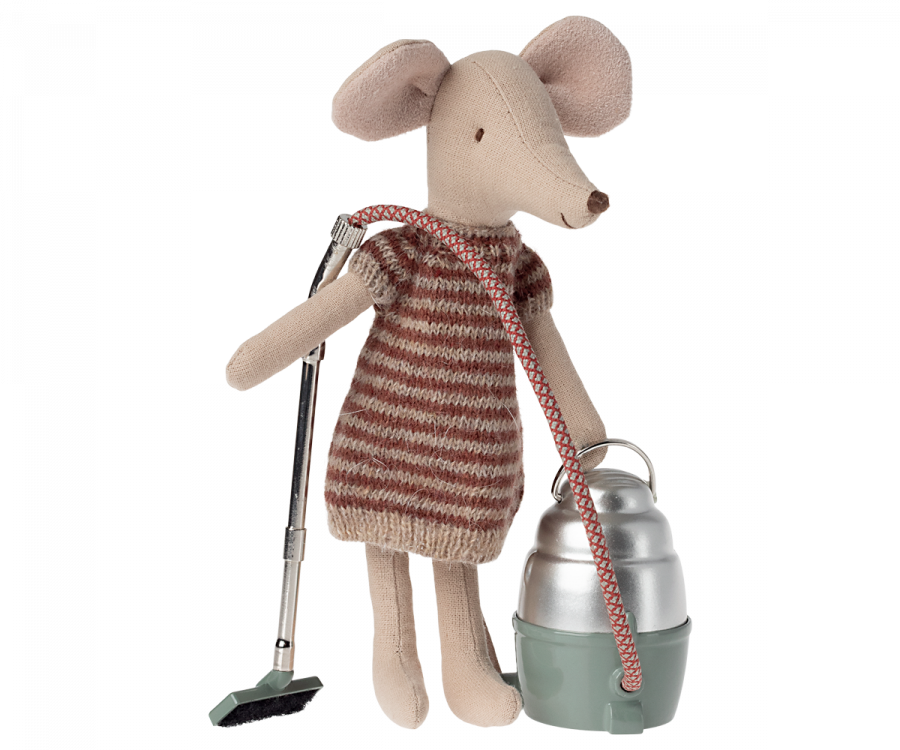 Maileg | Mouse Carrying Vacuum Cleaner  | ChocoLoons