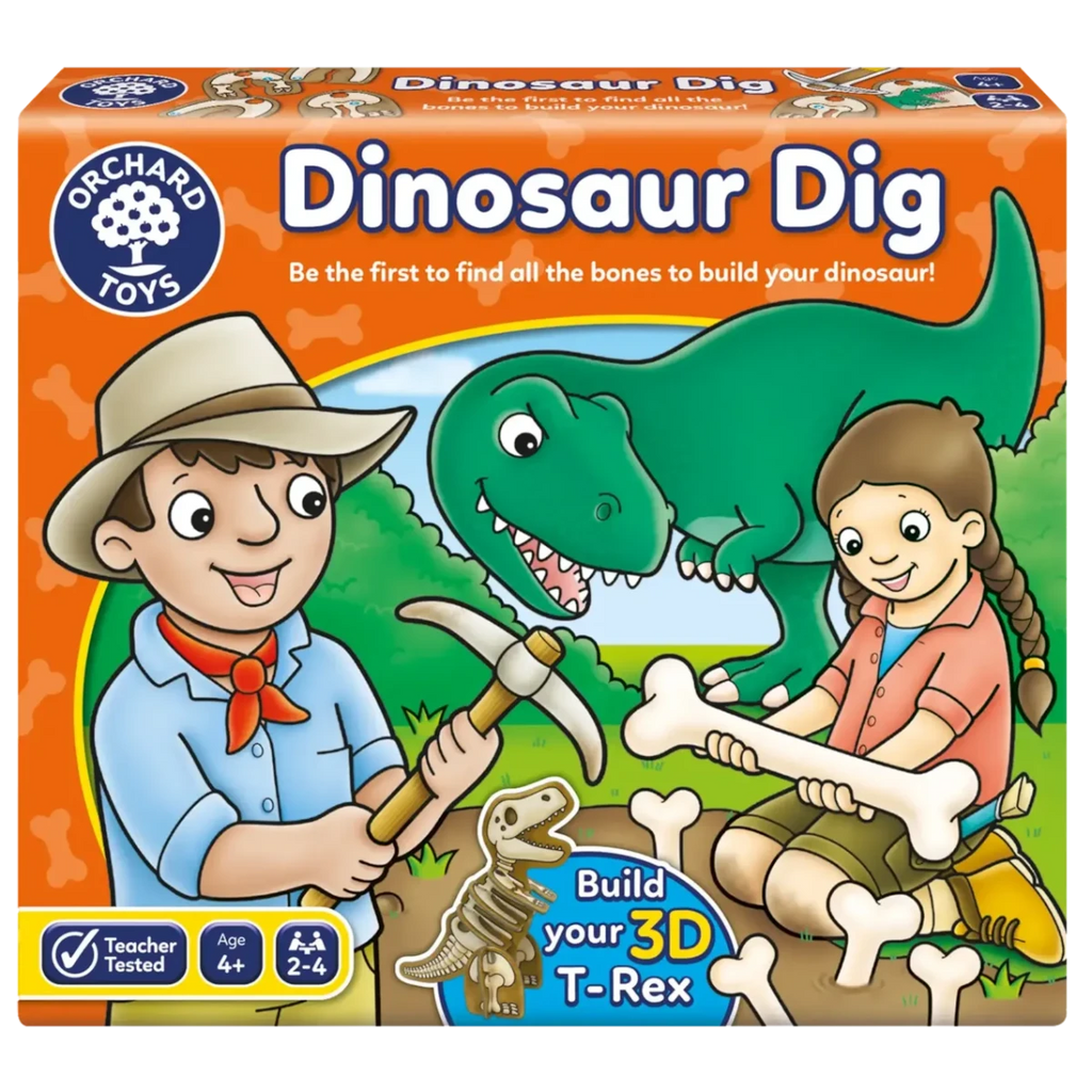 Orchard Toys | Dinosaur Dig Game | 2 To 4 Player | ChocoLoons