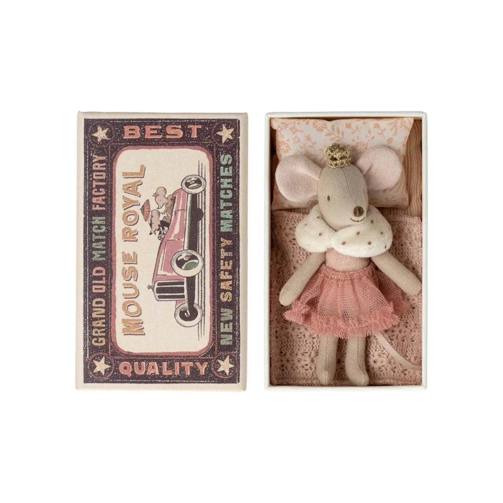 Maileg | Princess Mouse | Little Sister | Matchbox | Box And Mouse | ChocoLoons