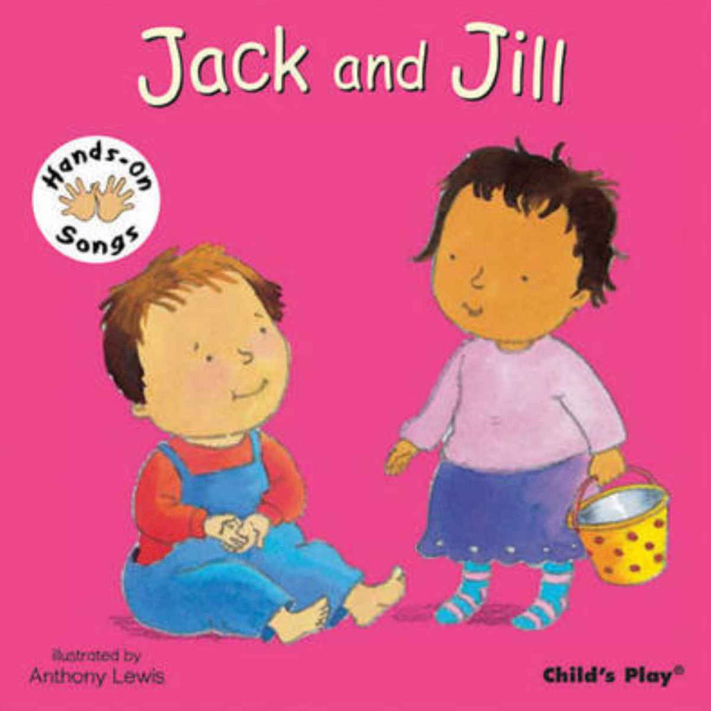 Child's Play International | Jack and Jill | Board Book | Front View | ChocoLoons