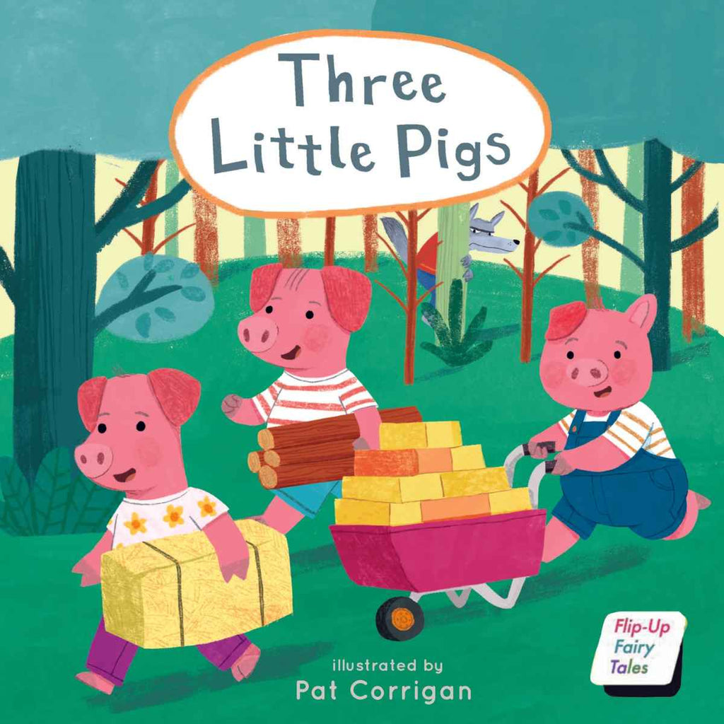 Child's Play International | Three Little Pigs | Soft Cover Book | Front Cover | ChocoLoons