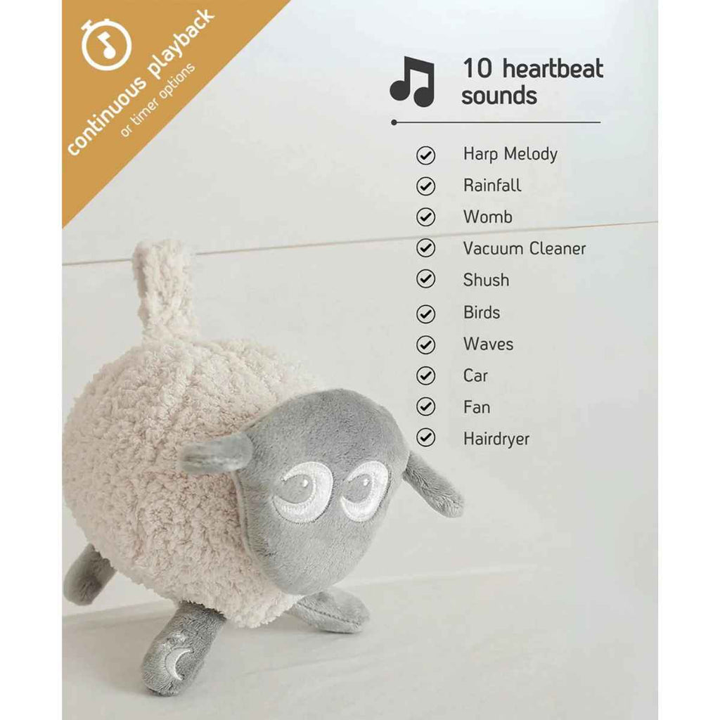 Ewan Sheep | Deluxe Rechargeable | Grey | Sounds | ChocoLoons