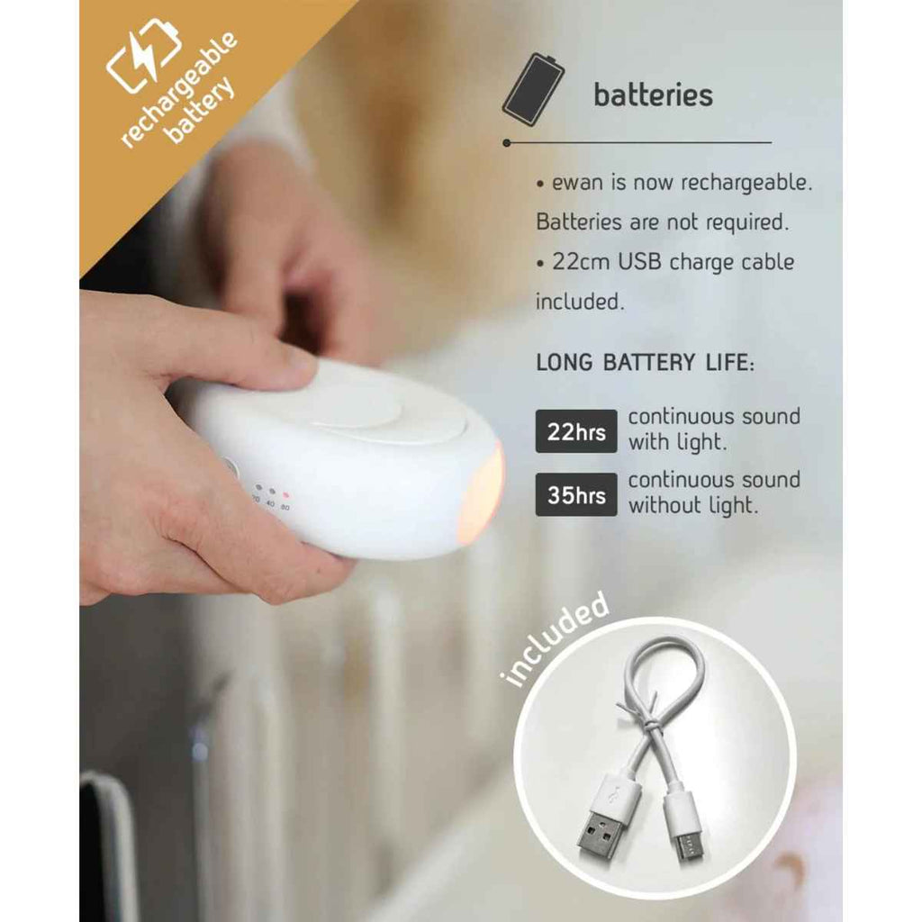 Ewan Sheep | Deluxe Rechargeable | Grey | Batteries | ChocoLoons