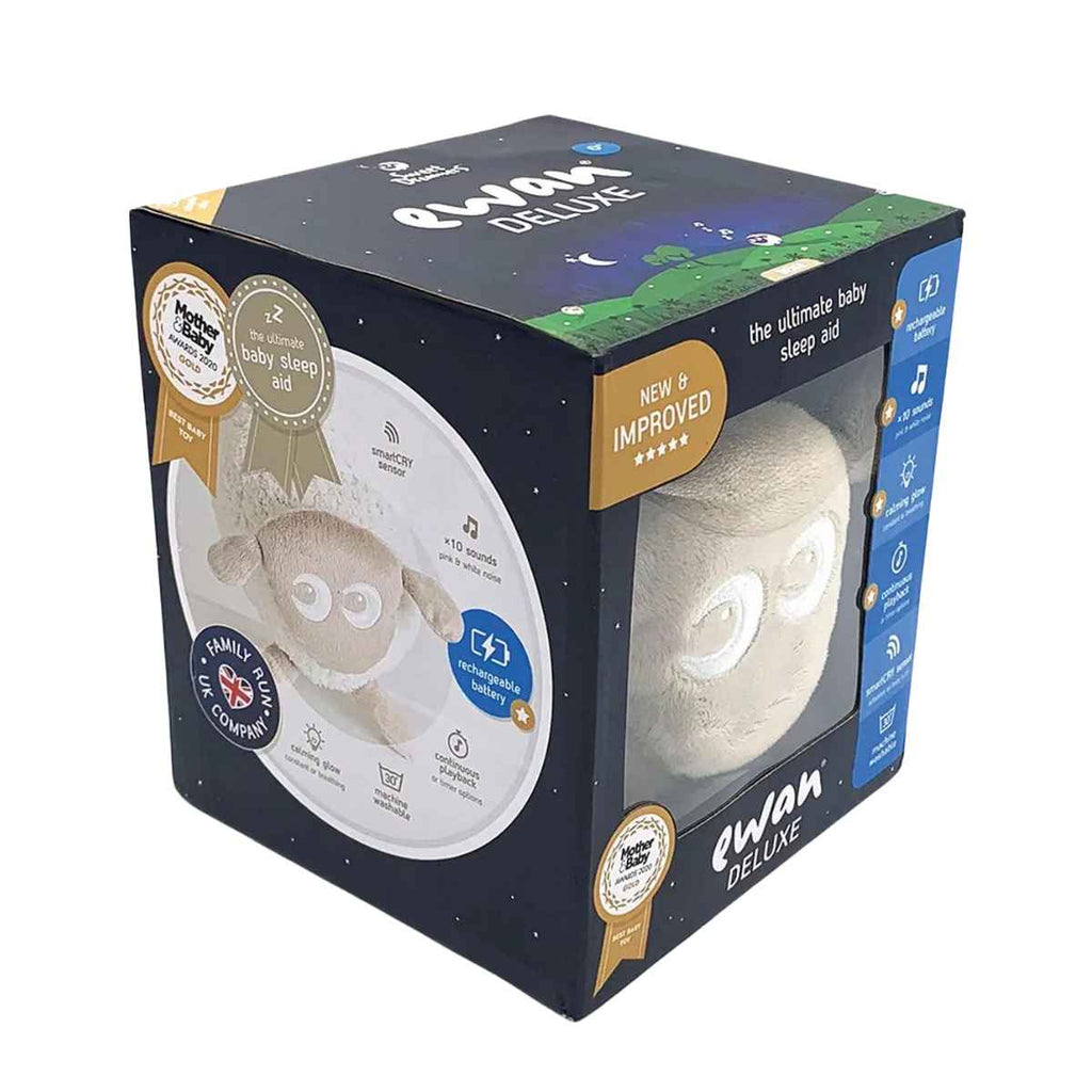 Ewan Sheep | Deluxe Rechargeable | In Box | Beige | ChocoLoons