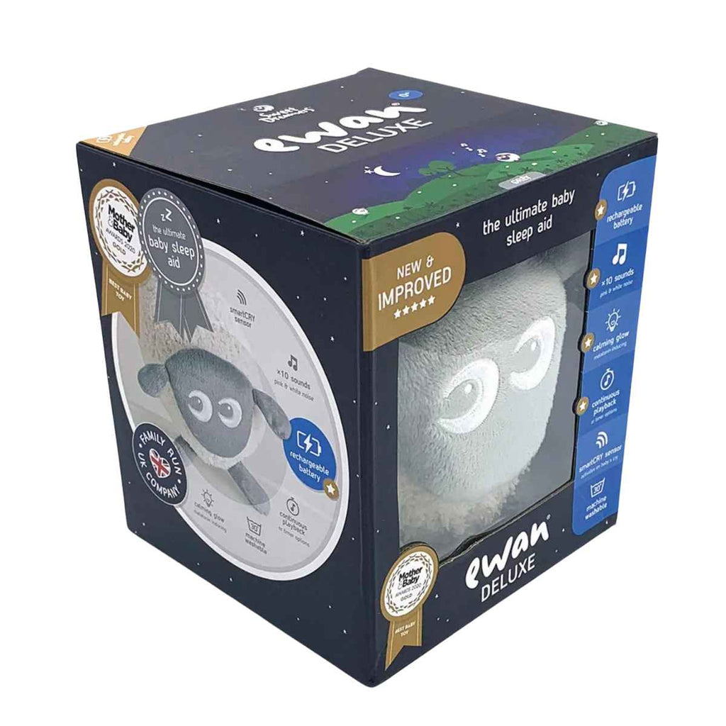 Ewan Sheep | Deluxe Rechargeable | Grey | In Box | ChocoLoons