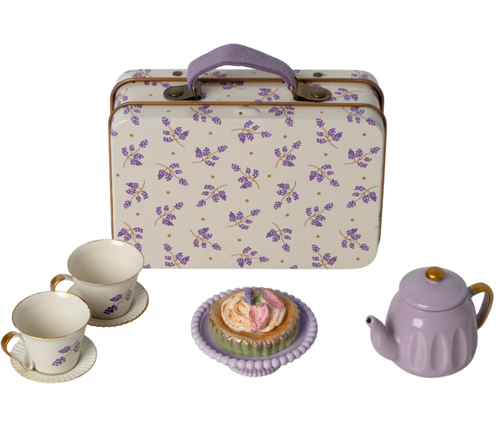 Maileg | Afternoon Tea Set | Purple Madelaine | ChocoLoons