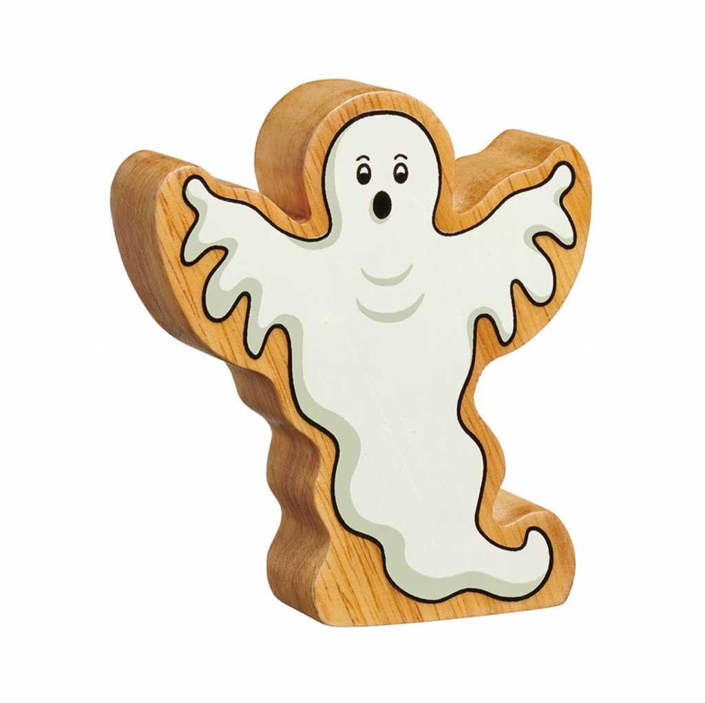 Lanka Kade | Wooden Ghost Figure | Wooden Halloween Toys | ChocoLoons