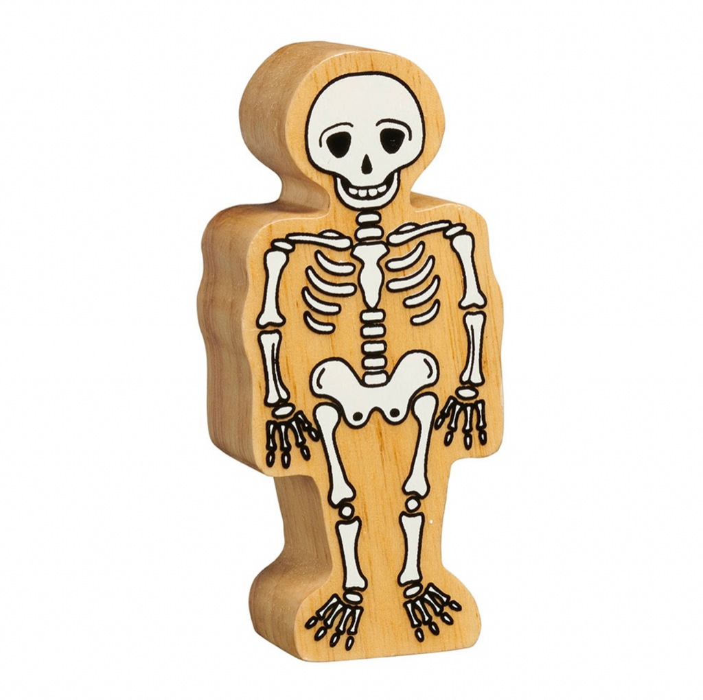 Lanka Kade | Wooden Skeleton Figurine | Halloween Wooden Figures | ChocoLoons