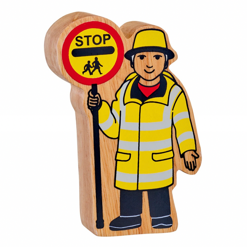 Lanka Kade | Wooden Lollipop Person | Yellow and Black | Wooden People | ChocoLoons