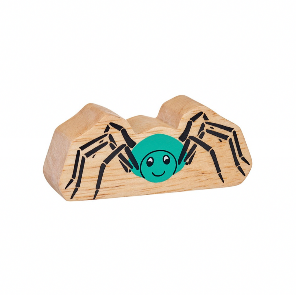 Lanka Kade | Wooden Spider | Turquoise | Wooden Toy | ChocoLoons