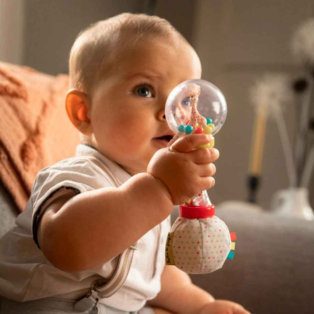 Sophie la girafe® | Baby With Soft Maracas Rattle | ChocoLoons