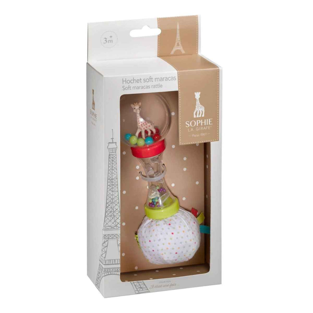 Sophie la girafe® | Soft Maracas Rattle In Box | ChocoLoons