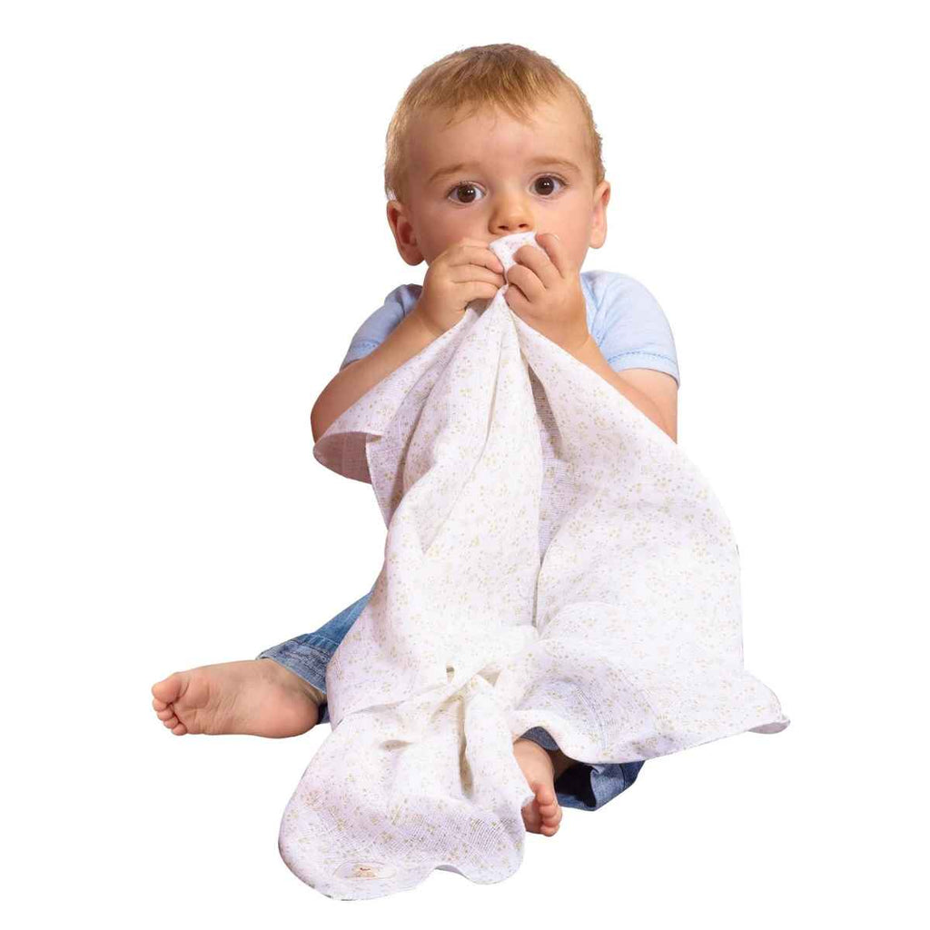 Sophie la girafe® | Baby With Muslin Cloth | ChocoLoons