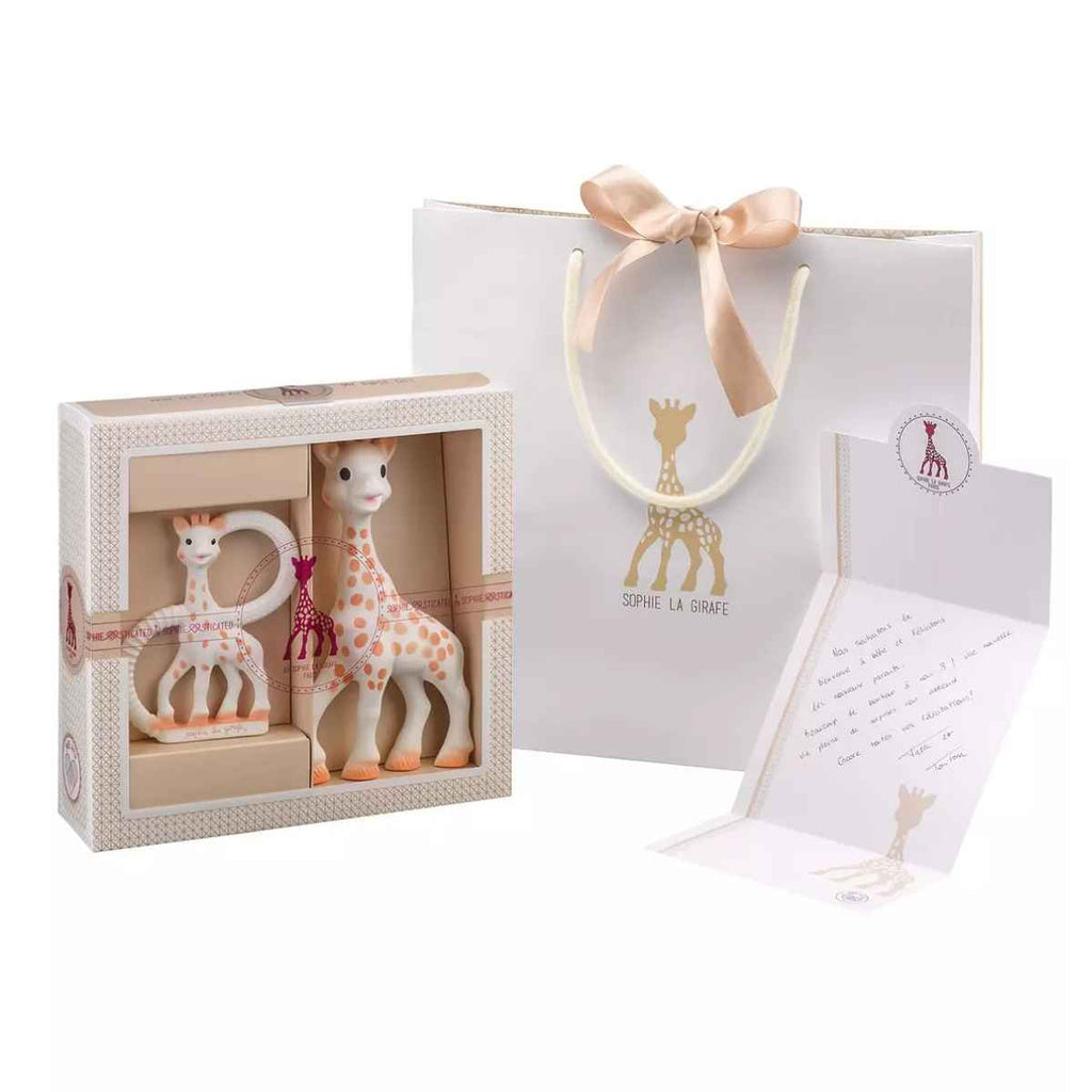 Sophie La Girafe | Sophiesticated | The Teether Set With Gift Bag | ChocoLoons