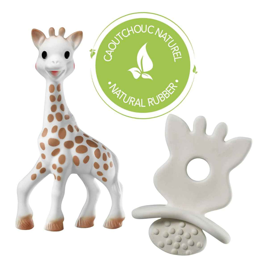 Sophie la girafe® | Original Teether & Natural Teether Set | ChocoLoons