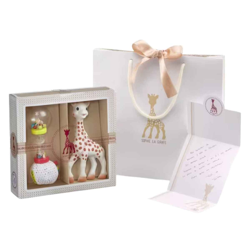 Sophie La Girafe | Sophiesticated | The Maracas Set With Gift Bag | ChocoLoons