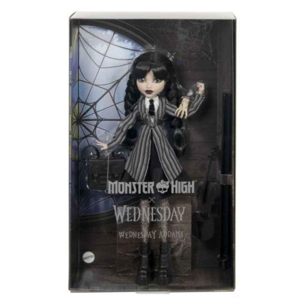 Monster High | Wednesday Adams Doll | In Box | ChocoLoons