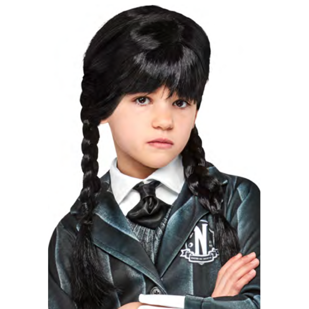 Rubies | Wednesday Addams Wig | Child | ChocoLoons