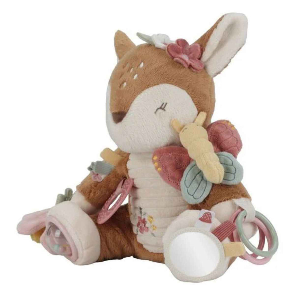 Little Dutch | Activity Soft Toy Deer | Left Side View | ChocoLoons