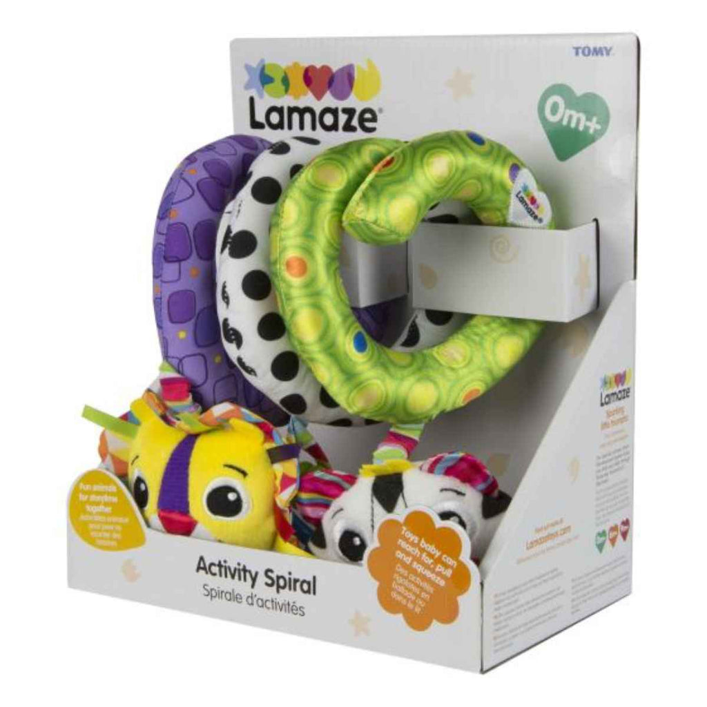 Lamaze | Activity Spiral In Box | Baby Sensory Toy | ChocoLoons