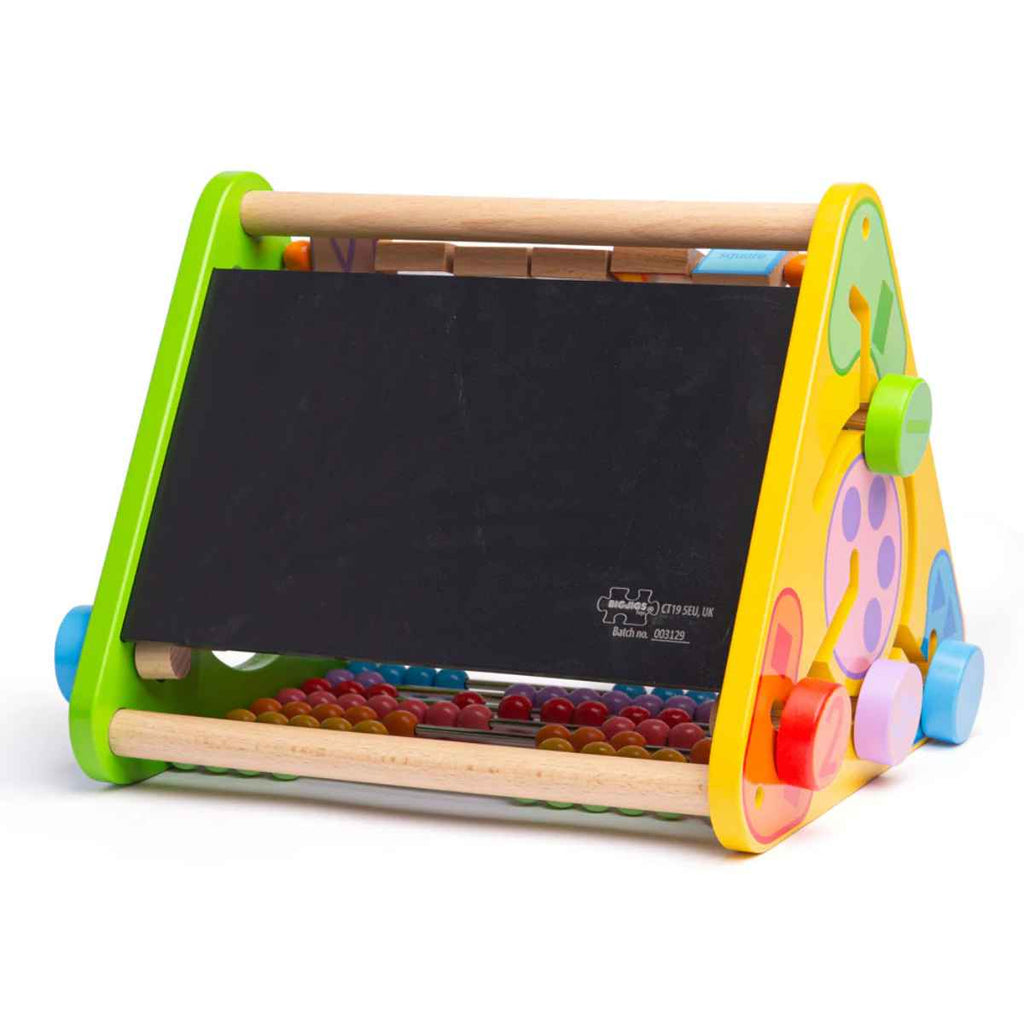 Bigjigs | Triangle Activity Centre | Chalkboard | ChocoLoons