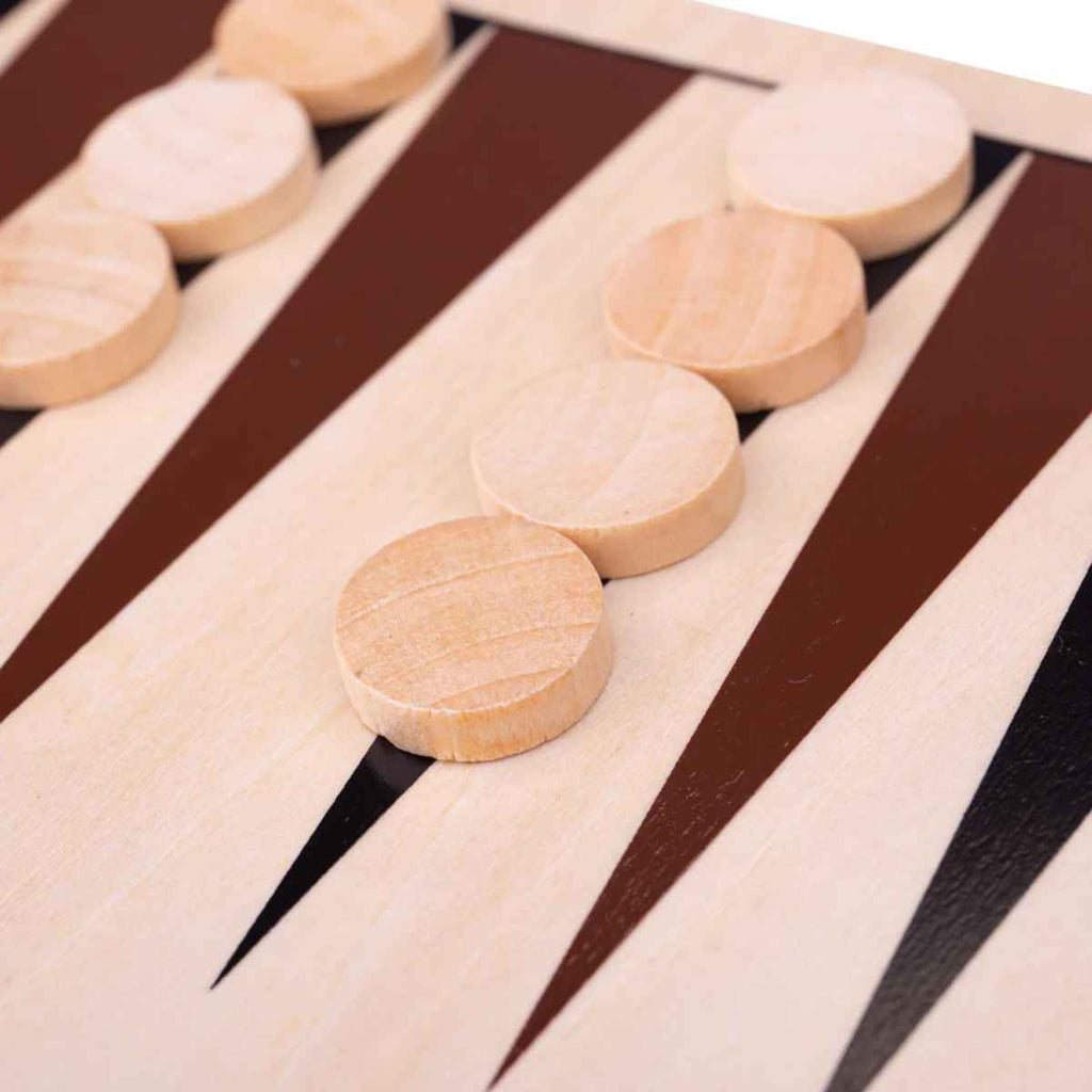 Bigjigs | Backgammon | Close Up | ChocoLoons