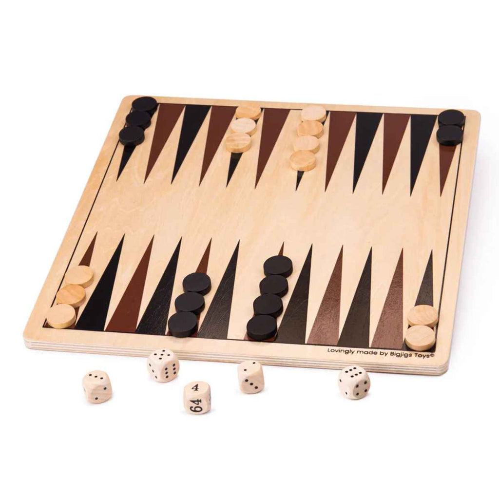 Bigjigs | Backgammon | ChocoLoons