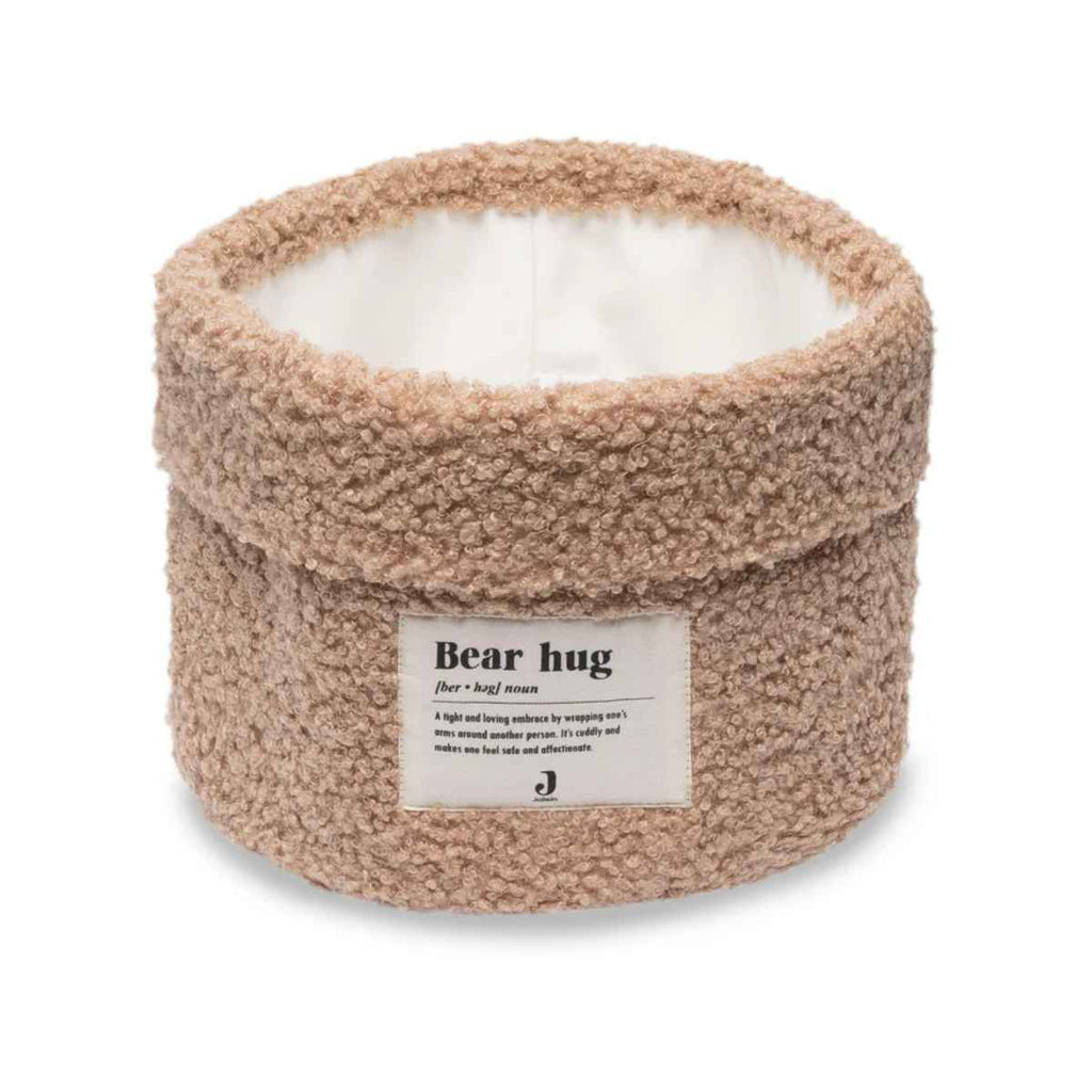 Jollein | Changing Table Basket Boucle | Biscuit | ChocoLoons