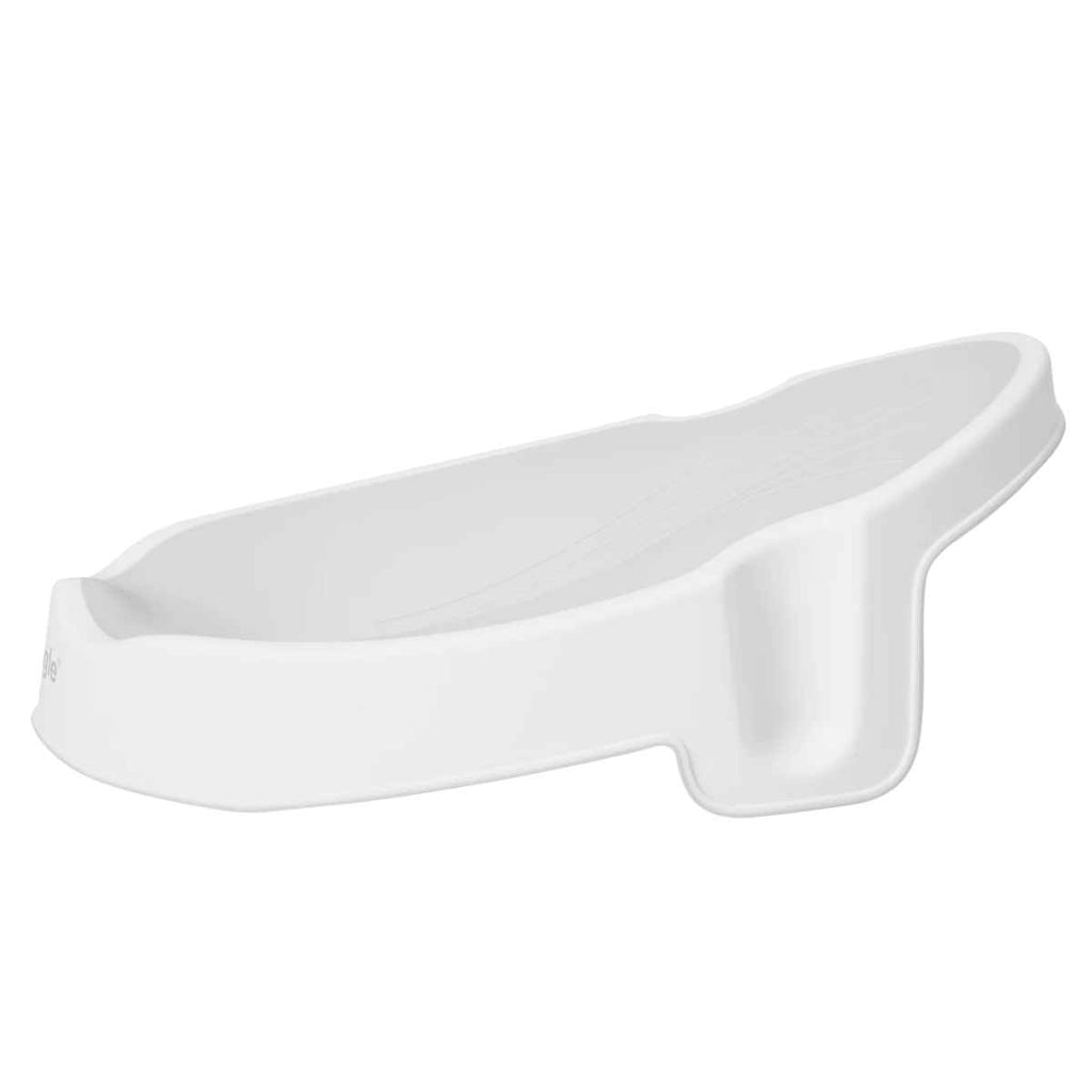 Shnuggle | Newborn Bath Support | White/Grey | Side View | ChocoLoons