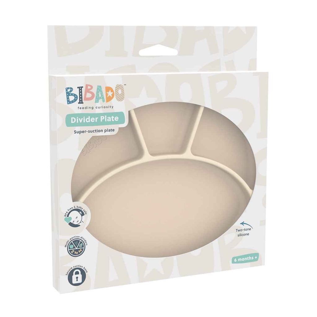 Bibado | Silicone Suction Divider Plate In Box | Fawn | ChocoLoons