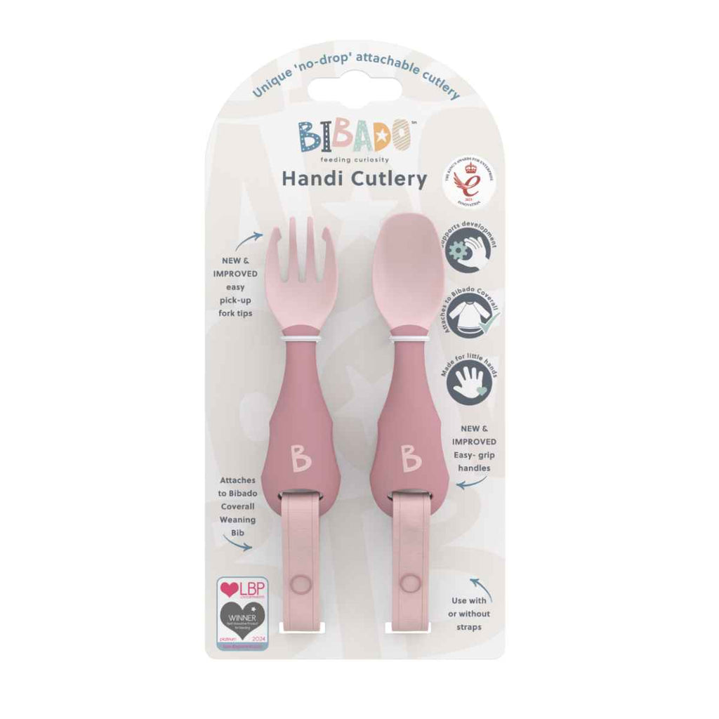 Bibado | Handi Cutlery | Blush | In Packaging | ChocoLoons