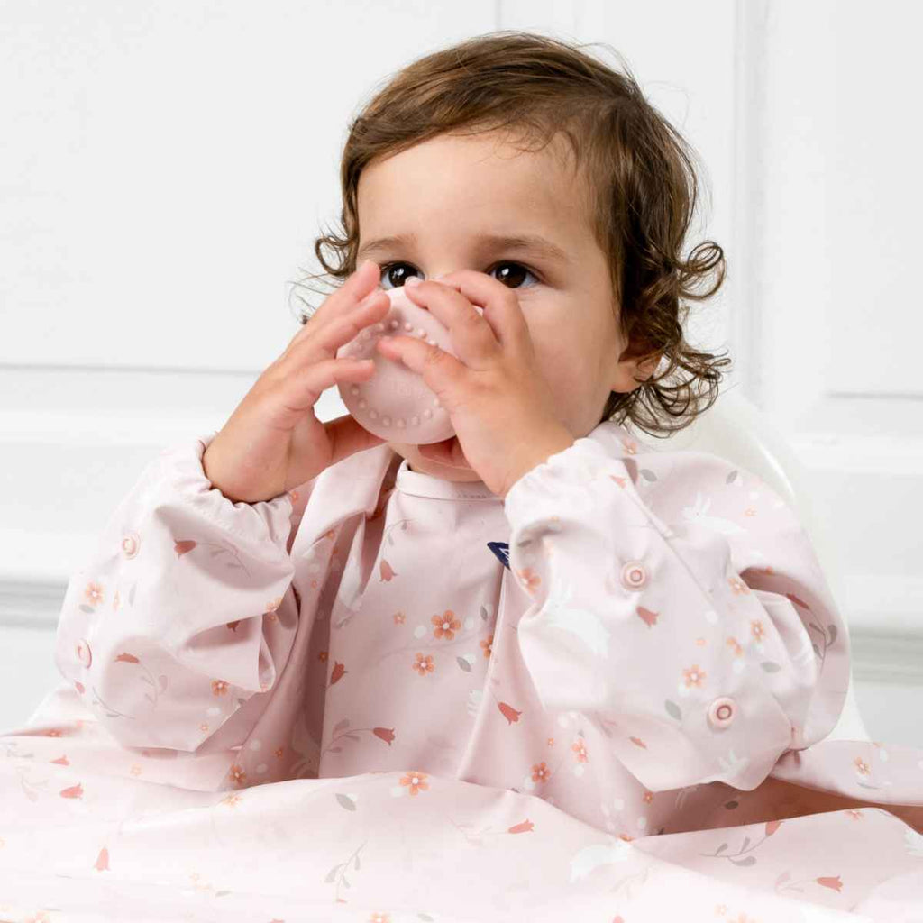 Bibado | Baby Using Sippit Cup | Blush | ChocoLoons