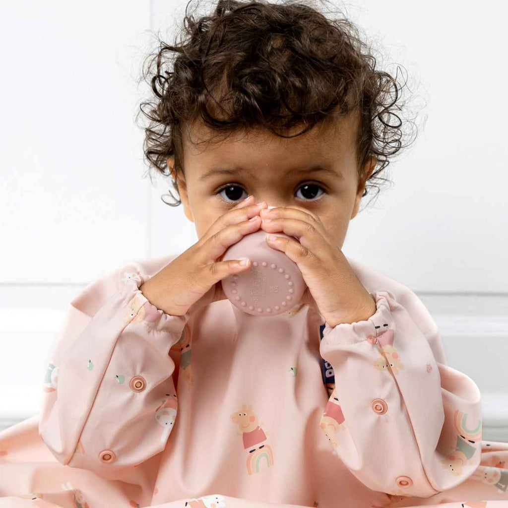 Bibado | Baby Drinking From Sippit Cup | Blush | ChocoLoons