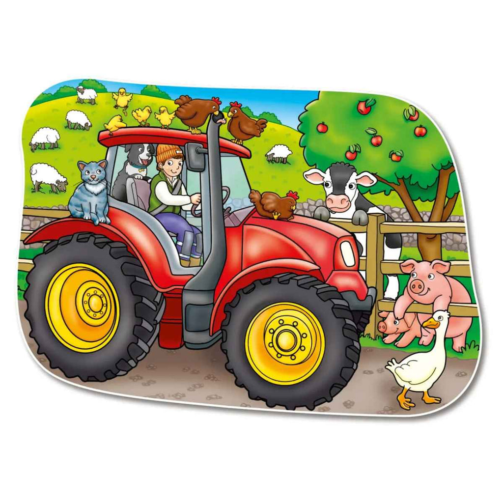 Orchard Toys | Big Tractor Jigsaw Puzzle | Out Of Box | ChocoLoons