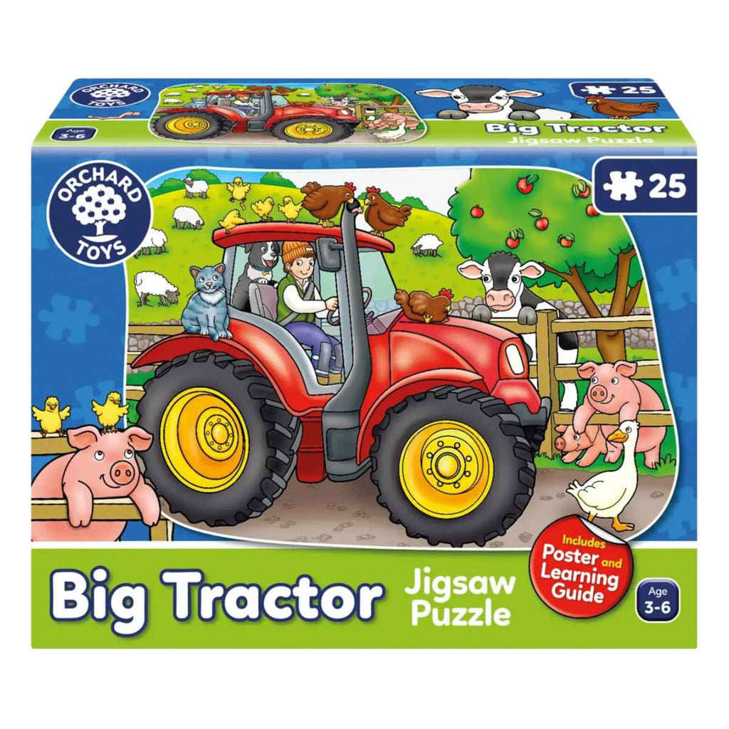 Orchard Toys | Big Tractor Jigsaw Puzzle | ChocoLoons