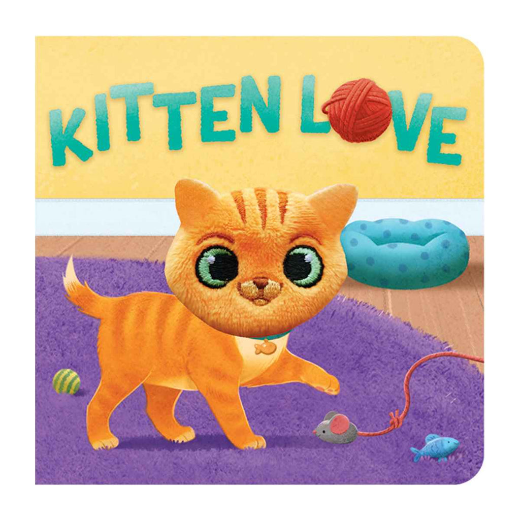 House Of Marbles | Kitten Love Chunky Finger Puppet Book | ChocoLoons