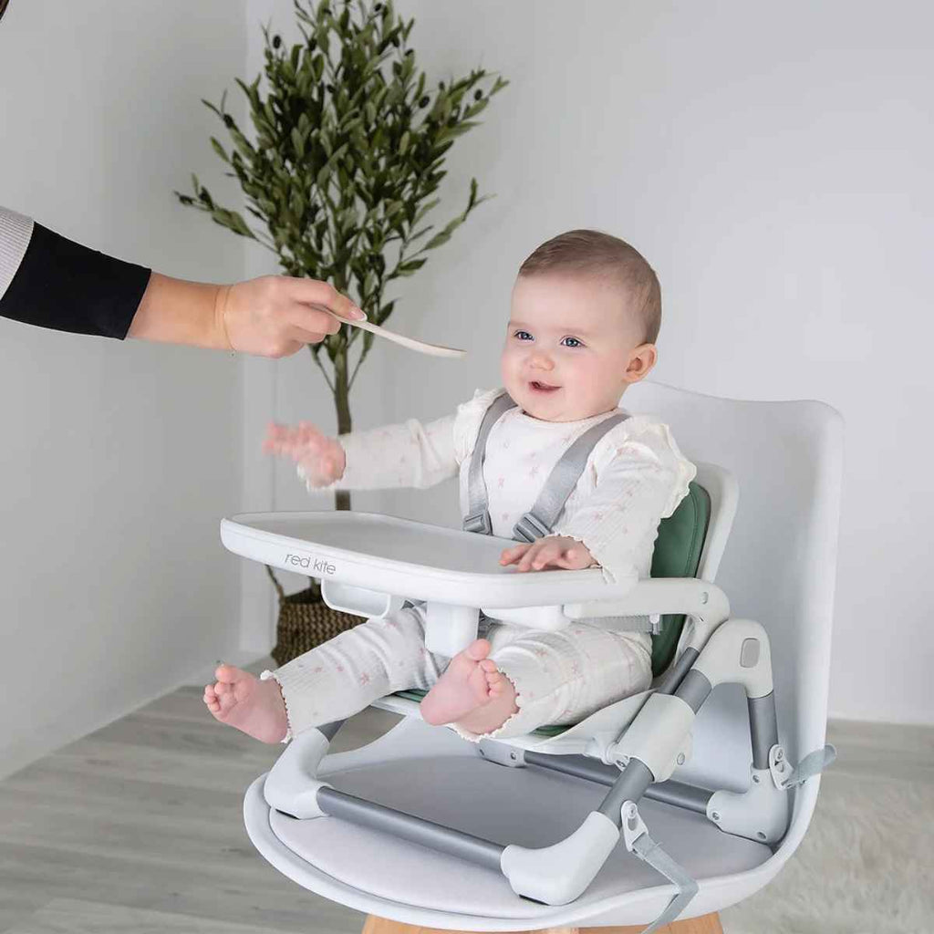 Red Kite Baby | Baby In Booster Seat | ChocoLoons