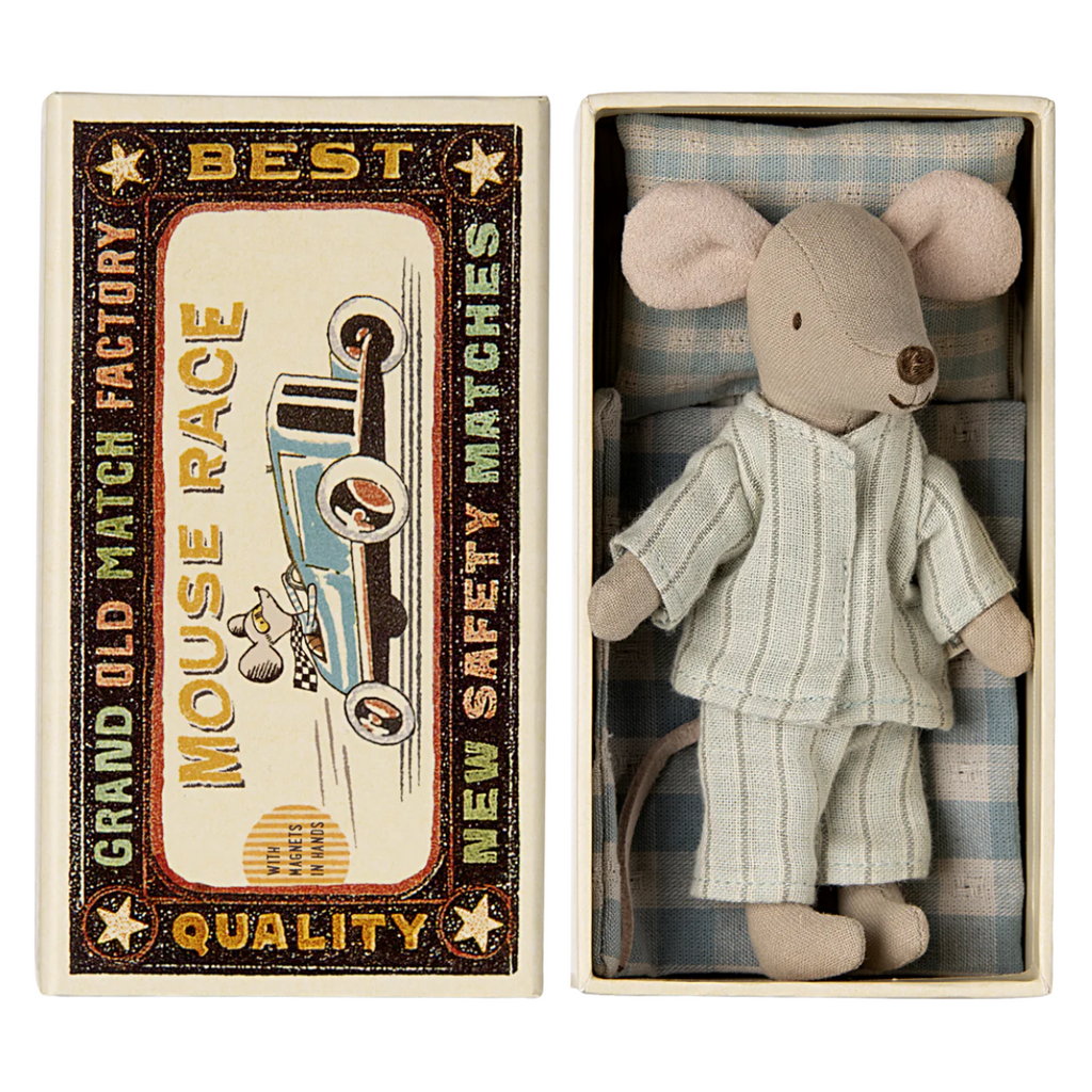 Maileg | Big Brother Mouse In Matchbox | Magnets in Hands | ChocoLoons