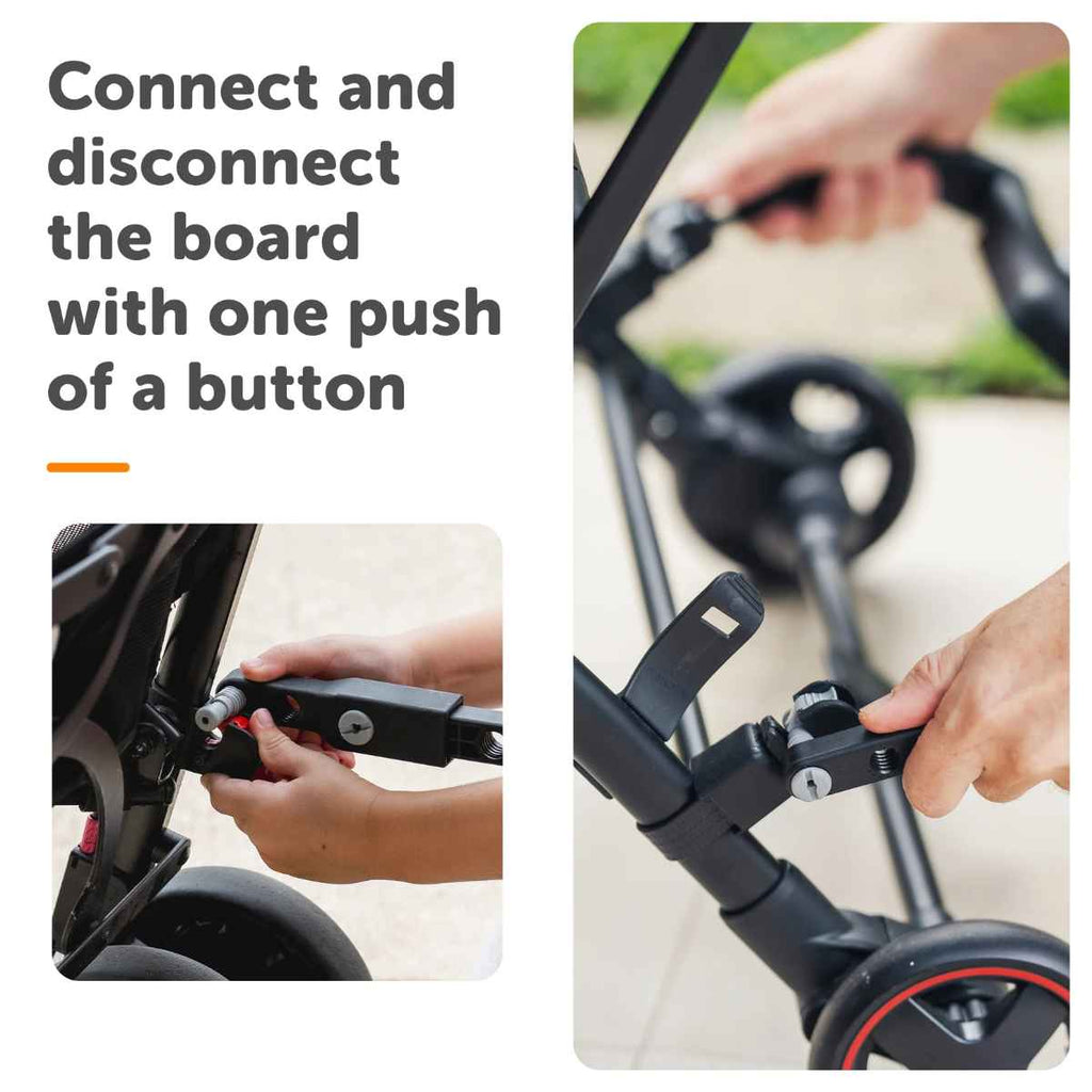 Lascal | BuggyBoard® 3D Mini | Connecting | ChocoLoons