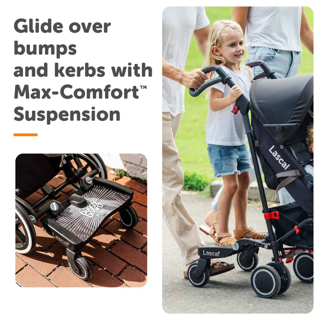 Lascal | BuggyBoard® Maxi | Suspension | ChocoLoons