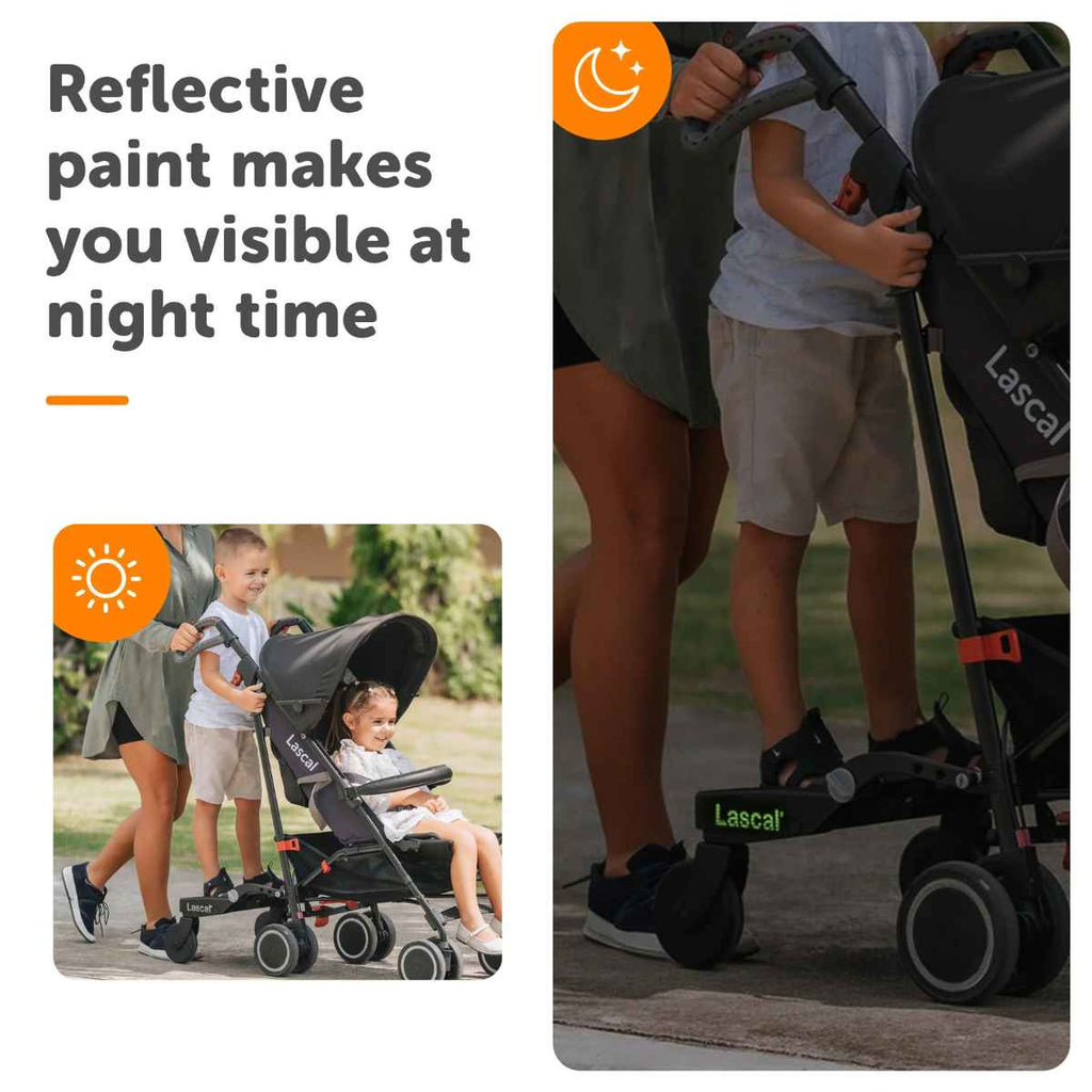 Lascal | BuggyBoard® 3D Mini | Reflective | ChocoLoons