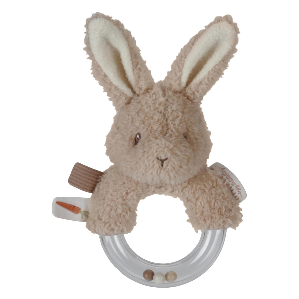 Little Dutch | Bunny Ring Rattle | ChocoLoons