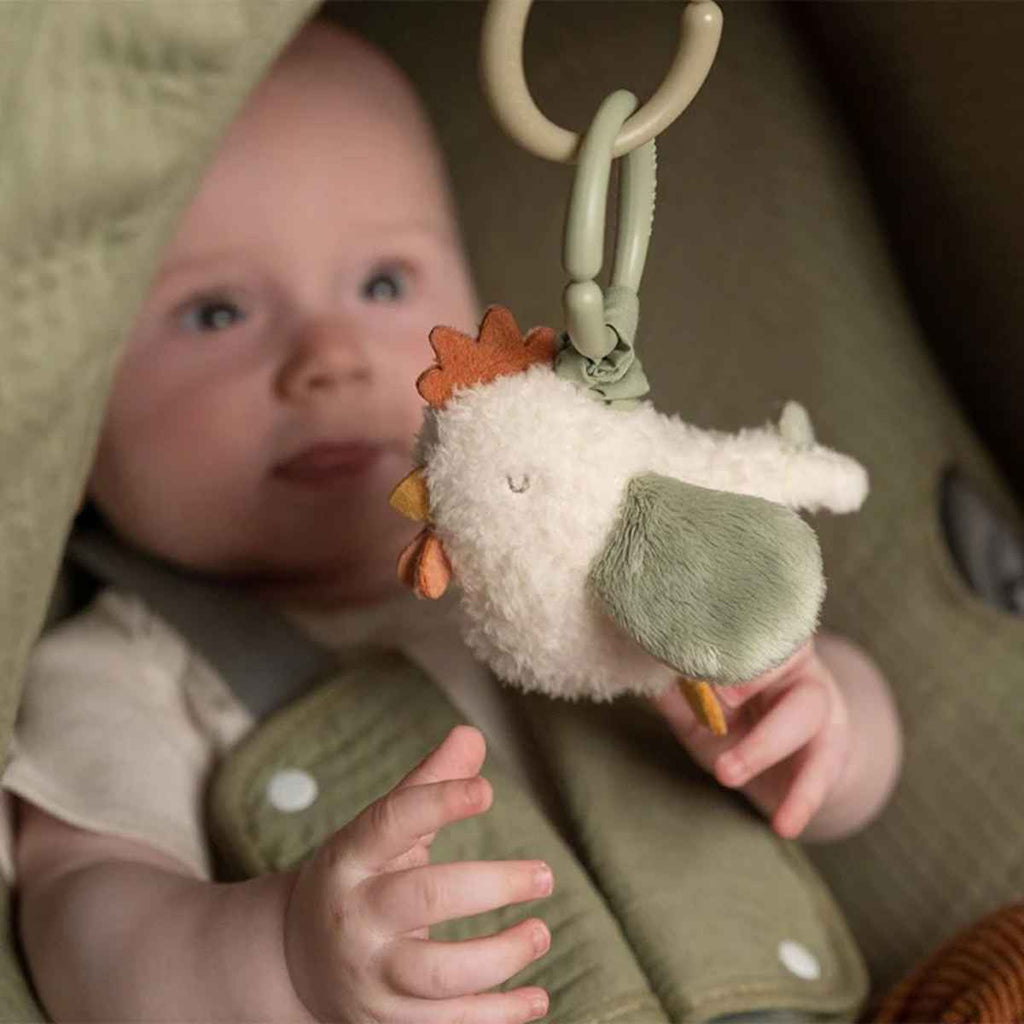Little Dutch | Baby Playing With Pull and Shake Chicken | Little Farm | ChocoLoons