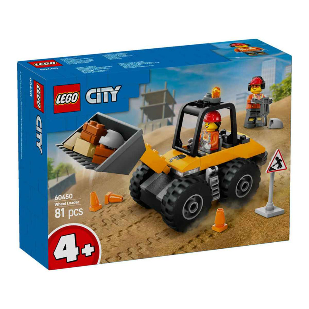 LEGO | City | Yellow Construction Wheel Loader | ChocoLoons