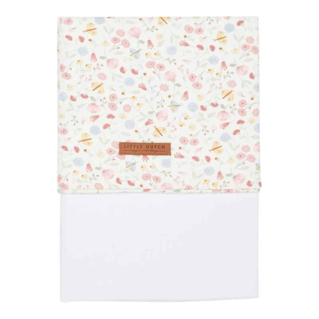 Little Dutch | Cot Sheet | Flowers & Butterflies | ChocoLoons