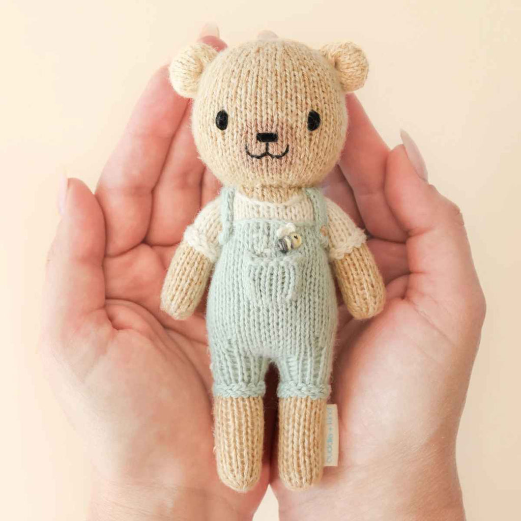 cuddle+kind | Charlie the Honey Bear Held In Hand | ChocoLoons