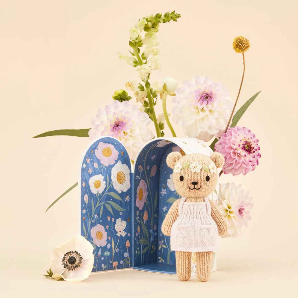 cuddle+kind | Tiny Collection in a Box | Olivia the Honey Bear | Inside Box | ChocoLoons
