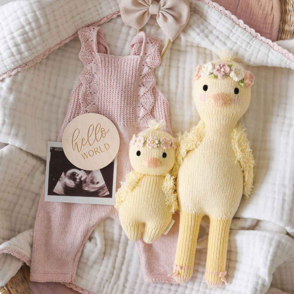 cuddle+kind | Baby Animal Collection | Baby Duckling | Blush | ChocoLoons