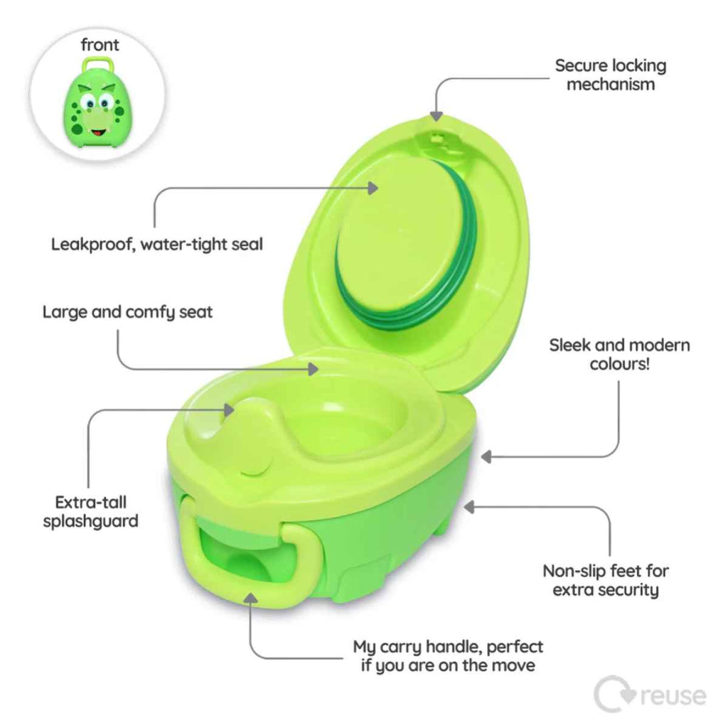 My Carry Potty | Dinosaur | Features | ChocoLoons